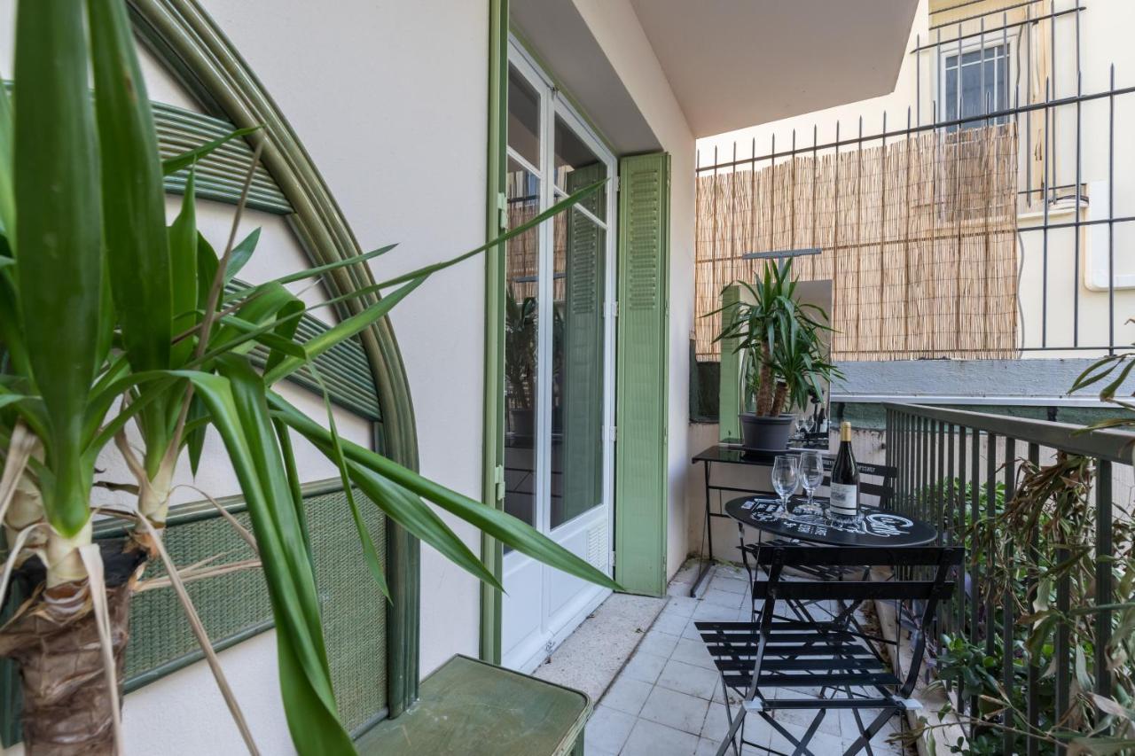 Appartement Beau 3 pièces, 7 pers, 2 terrasses, centre, calme, sécurité à Nice Extérieur photo