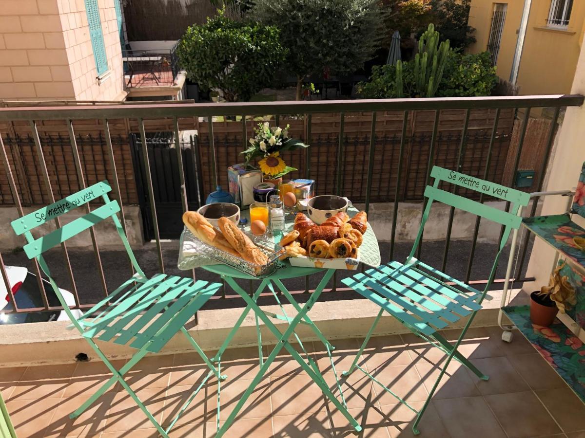 Appartement Beau 3 pièces, 7 pers, 2 terrasses, centre, calme, sécurité à Nice Extérieur photo